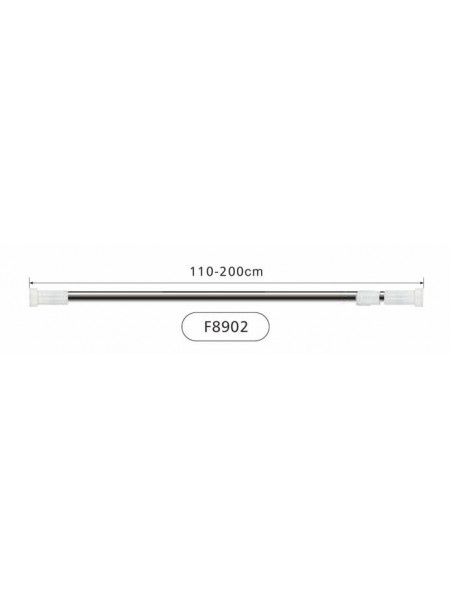 Карниз для ванної телескопічний Frap F8902 Карниз для ванної телескопічний Frap F8902