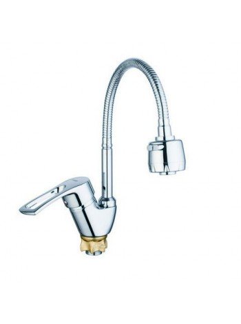 Смеситель для кухни с гибким изливом Wezer YUB4-R181