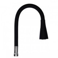 Гусак силиконовый черный Wezer WKC-059-BLACK