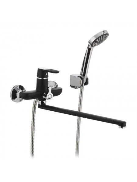 Змішувач для ванни з душем Mixxus Premium TIGER 006 чорний MI0566