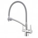 Кухонный смеситель на две воды KOER KB-72003-01 KR3375 с гибким изливом Кухонный смеситель на две воды KOER KB-72003-01 KR3375 с гибким изливом