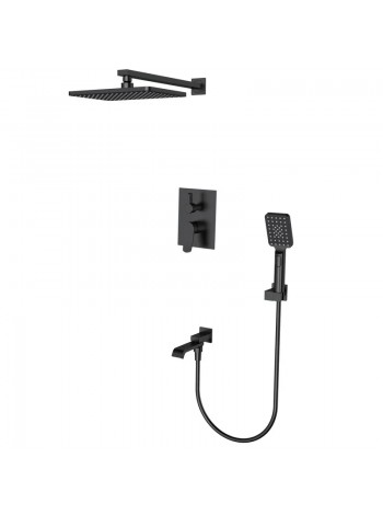 Вбудована Душова система Mixxus Premium DALI 009 INNER BOX Black MI6755