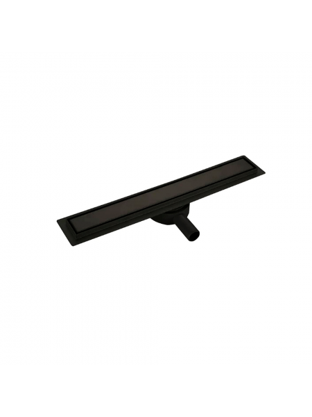 Трап для душу під плитку 700 мм Koer FD29-70x700-Black нержавіюча сталь AC0681