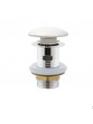 Донный клапан для раковины Mixxus POP-UP-08 WHITE автоматичний Click-Clack AC3564
