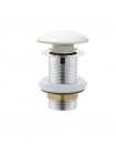 Донний клапан для раковини Mixxus POP-UP-09 WHITE Click-Clack 1 1/4'' AC3567