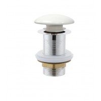 Донный клапан для раковины Mixxus POP-UP-09 WHITE Click-Clack 1 1/4'' AC3567