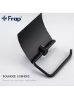 Тримач для туалетного паперу чорний Frap F30203