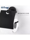 Держатель для туалетной бумаги чёрный Frap F30203