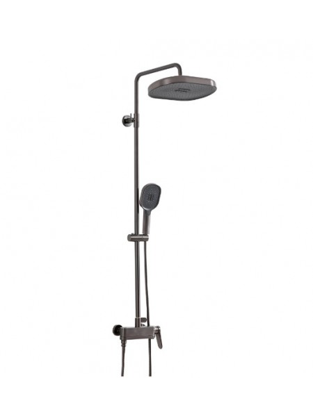 Душова система з тропічним душем 360*250 мм Gappo G2410-9 Gungrey