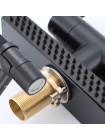 GAPPO Смеситель для кухни чёрный с подключением к фильтру G4098-6