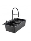 Мийка на кухню нержавіючої сталі + комплект PROFI 750*470 Gappo GS7547-19