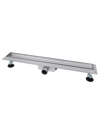 Линейный трап для душа под плитку 80 см Ital Brushed nickel IT02-FT29/800