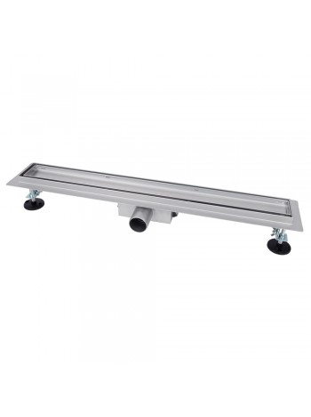 Линейный трап для душа под плитку 60 см Ital Brushed nickel IT02-FT29/600