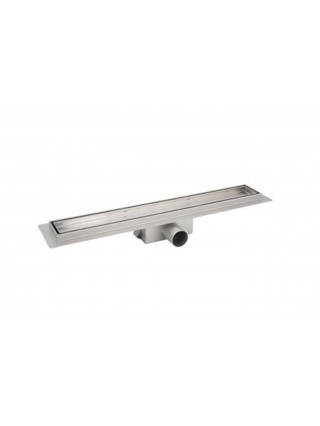 Линейный трап для душа под плитку 80 см Ital Brushed nickel IT02-FT29/800