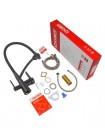 Кухонный смеситель чёрный с краном под фильтр KOER KB-72003-05 KR3376