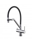 Смеситель для кухни с подключением к фильтру KOER KB-72006-01 KR3379 хром-чёрный