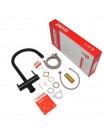 Кухонный смеситель на две воды с гибким изливом KOER KB-72002-05 KR3384 чёрный