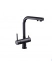 Чёрный Смеситель для кухни под фильтр KOER KB-72001-05 KR3392