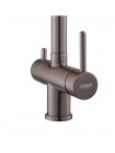 Смеситель для кухни с выходом для питьевой воды KOER KB-72001-07 Цвет графит KR3393