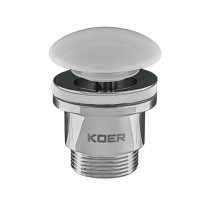 Донный клапан для раковины универсальный Koer PW-01-11 Click-Clack KR3405