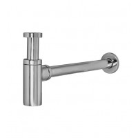 Сифон для раковины Koer BT-01-01 под донный клапан 1 1/4'' KR3407 хром