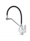 Смеситель для кухни с краном под фильтр Koer KB-72009-01 KR5006 с гибким изливом