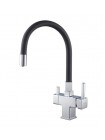 Смеситель для кухни с гибким изливом под фильтр Koer KB-72023-01 KR5008 хром