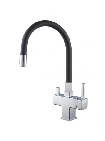 Смеситель для кухни с гибким изливом под фильтр Koer KB-72023-01 KR5008 хром