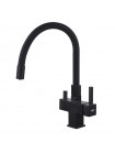 Сеситель для кухни с гибким изливом под фильтр Koer KB-72023-05 KR5009 чёрный