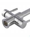 Змішувач для кухні з пружиною Koer KB-72025-01 KR5014 з краном для фільтра хром