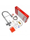 Змішувач для кухні з пружиною Koer KB-72025-01 KR5014 з краном для фільтра хром