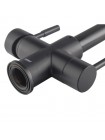 Змішувач для кухні із пружиною Koer KB-72025-05 KR5015 під фільтр чорний