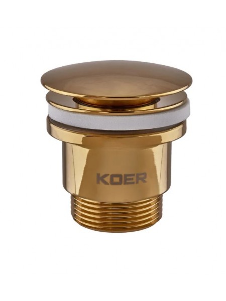 Донный клапан для раковины универсальный Koer PW-01-12 Click-Clack KR5194