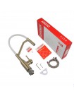 Смеситель для кухни золото Koer KI-70026-12 с гибким изливом KR5212