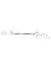 Сифон для ванны Koer BD-04-05 с переливом без ревизии черный 1 1/2 KR5443
