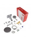Душевая система с тропическим душем скрытого монтажа Koer KB-66029-01 KR5483 хром