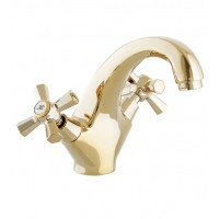 Смеситель для умывальника Mixxus Premium Retro Gold-161 MI5848