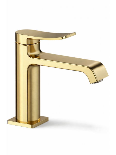 Змішувач для умивальника Mixxus Premium DALI 001 NUT Brushed Gold MI6762
