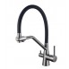 Смеситель на кухню на две воды Mixxus Premium SENNA 021 GRAPHITE MI6827 Смеситель на кухню на две воды Mixxus Premium SENNA 021 GRAPHITE MI6827