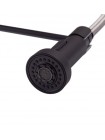 Смеситель для кухни с изливом-пружиной Mixxus Premium SPRING 017 BLACK MI6951