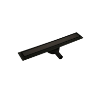 Трап для душа под плитку 700 мм Koer FD29-70x700-Black нержавеющая сталь AC0681