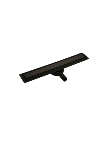 Трап для душа под плитку 500 мм Koer FD29-70x500-Black нержавеющая сталь