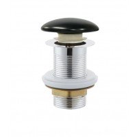 Донный клапан для раковины без перелива Mixxus POP-UP-09 BLACK Click-Clack AC3568