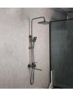 Душевая система тропический душ Frap F2471-9 латунь оружейная сталь
