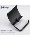 Держатель для туалетной бумаги чёрный Frap F30203