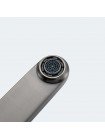 Смеситель для умывальника в ванную высокий  GAPPO G1010-29 gungrey