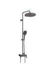 Душевая система с тропическим душем Gappo G2410-9 Gungrey