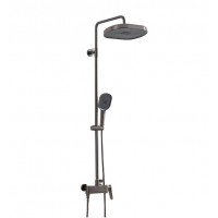 Душевая система с тропическим душем 360*250 мм Gappo G2410-9 Gungrey