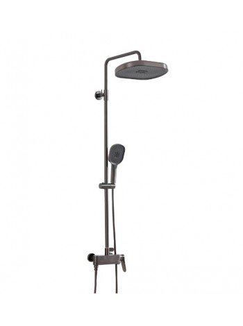 Душевая система с тропическим душем Gappo G2410-9 Gungrey