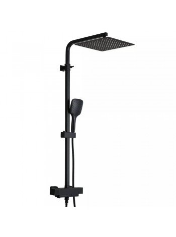 Душевая система чёрная с термостатом GAPPO G2417-60